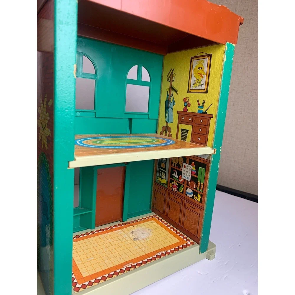 Fisher Price Sesame Street‎ Apartment Building Hoopers Store 938 Vintage 1974